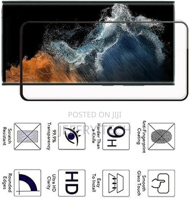 Galaxy S22 Ultra Screen Protector With 9H Hardness Scratch R - thumbnail 2