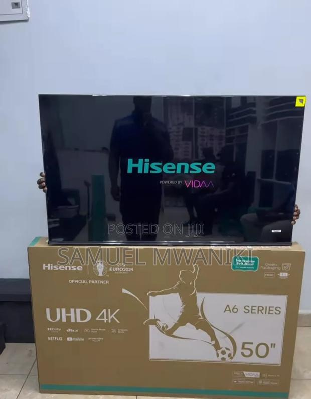 Hisense 50" Smart Uhd Frameless Tv- Bluetooth (New Model) - thumbnail 2