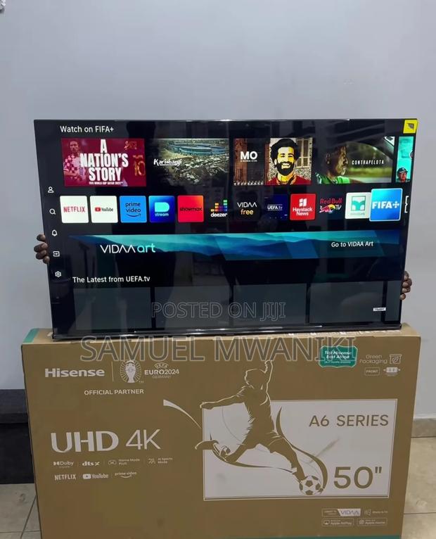 Hisense 50" Smart Uhd Frameless Tv- Bluetooth (New Model) - thumbnail 6