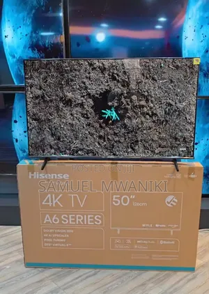 Hisense 50" Smart Uhd Frameless Smart Tv Netflix Youtube