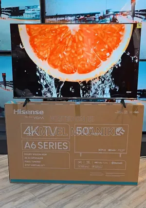 Hisense 50" Smart Uhd Frameless Smart Tv Netflix Youtube