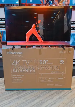 Hisense 50" Smart Uhd Frameless Smart Tv Netflix Youtube