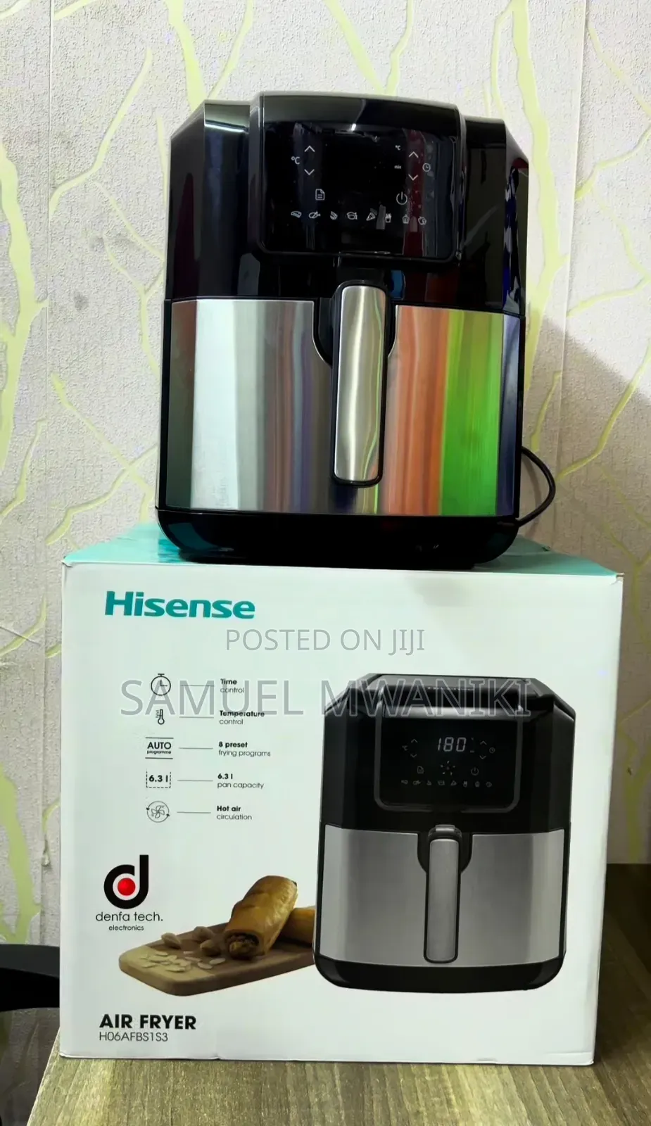 Hisense 6.3l Air Fryer H06afbs1s3
