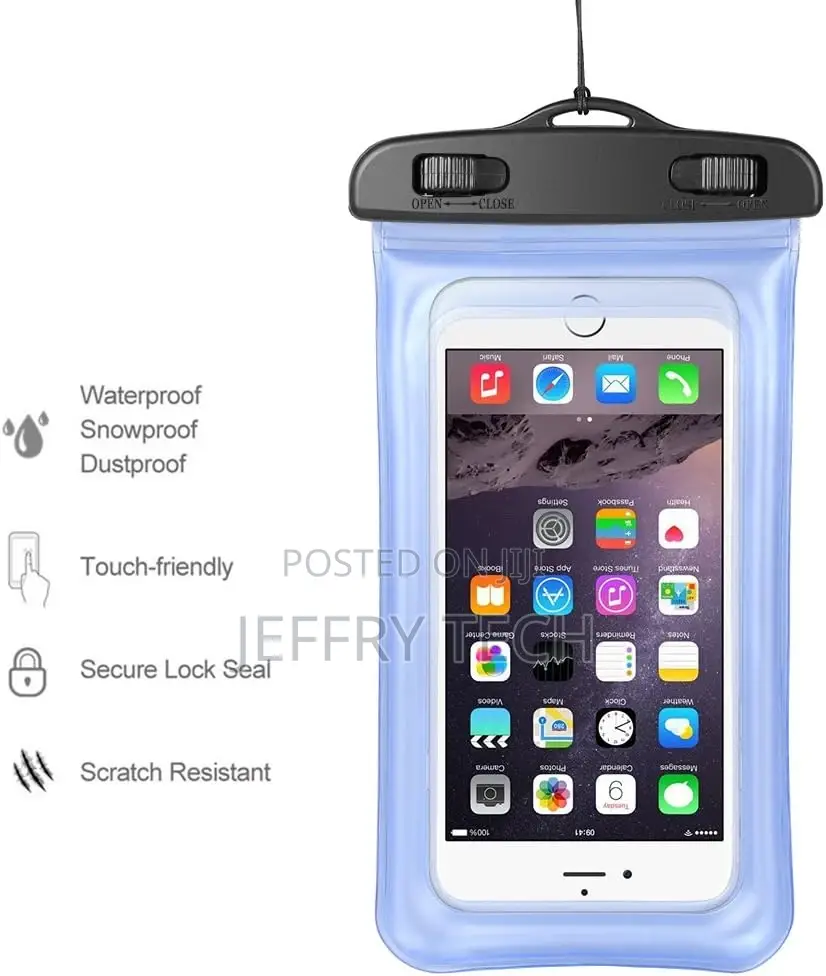 Waterproof Cell Phone Pouch Case Swimming Floating Dry Bag F