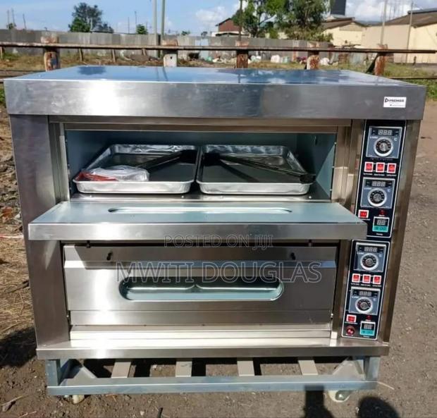 Modern Life Double Deck Oven - main view