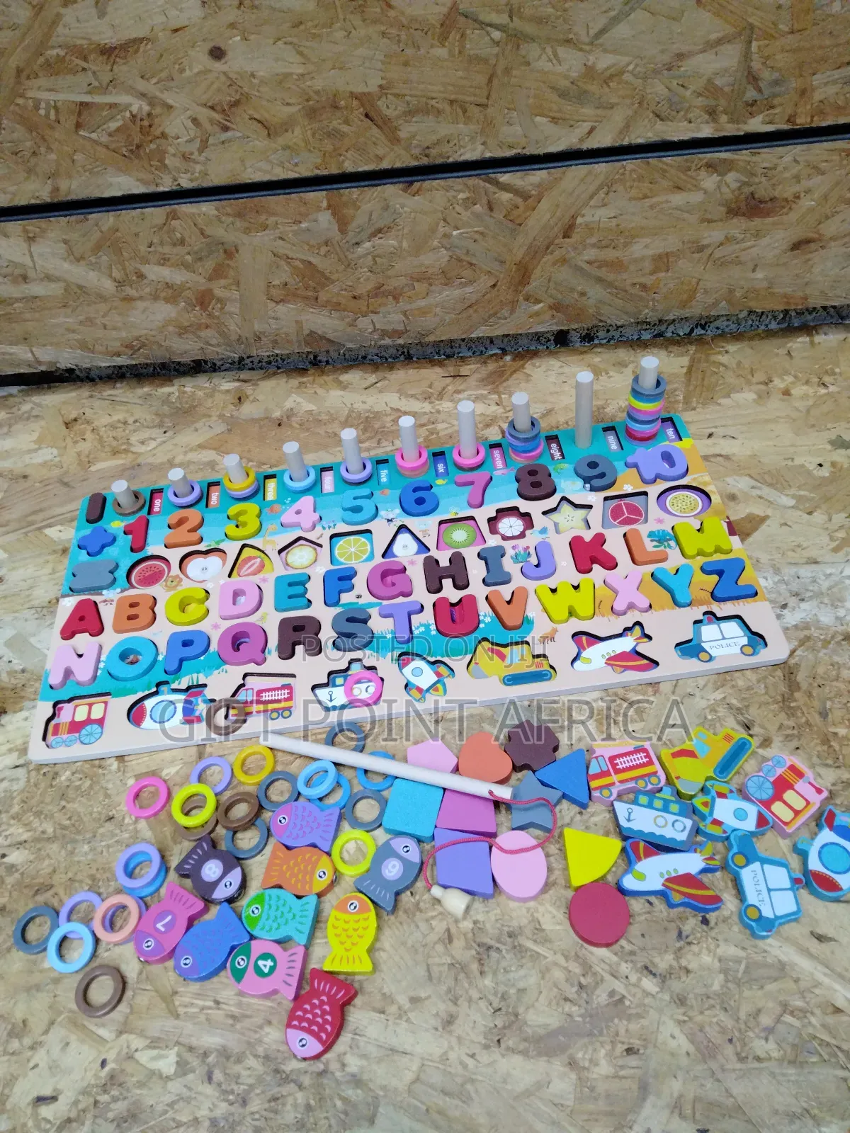 7 In 1 Wooden Educational Montessori For Kids
