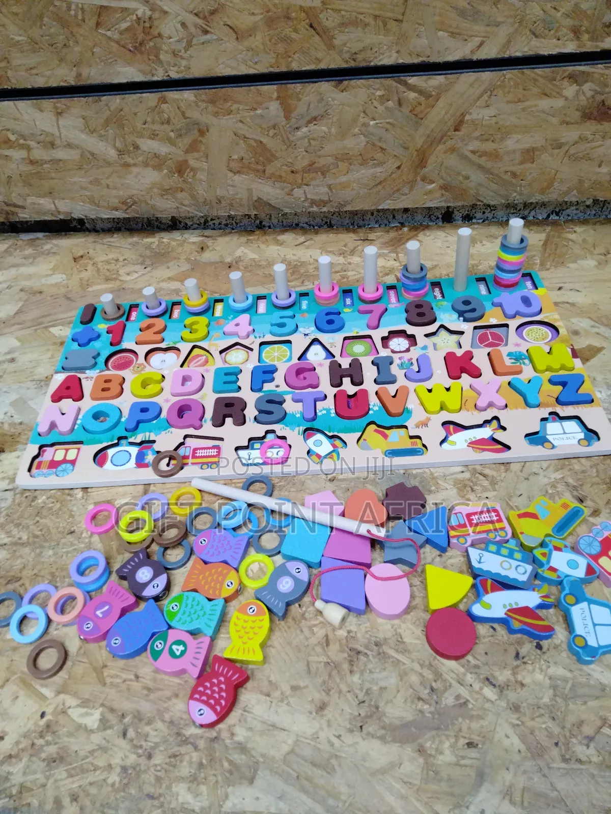7 In 1 Wooden Educational Montessori For Kids