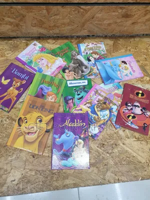 A Set of 12 Disney Story Books for Kids