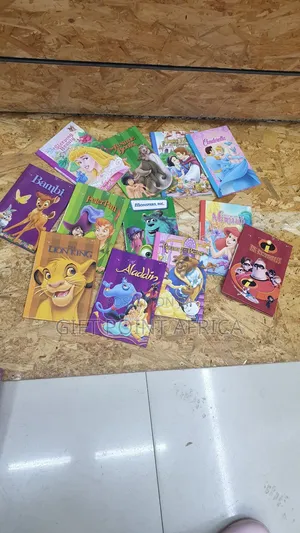 A Set of 12 Disney Story Books for Kids
