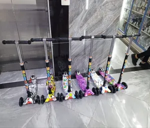 3-8 Years ,Three Wheels Adjustable Kids Scooters