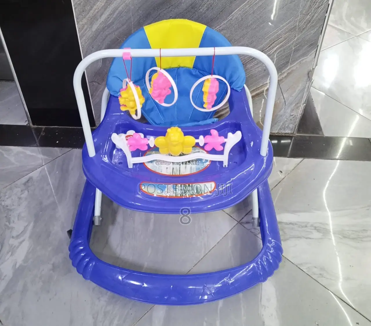 Sturdy Baby Walker With Activity Tray - Perfect for First St