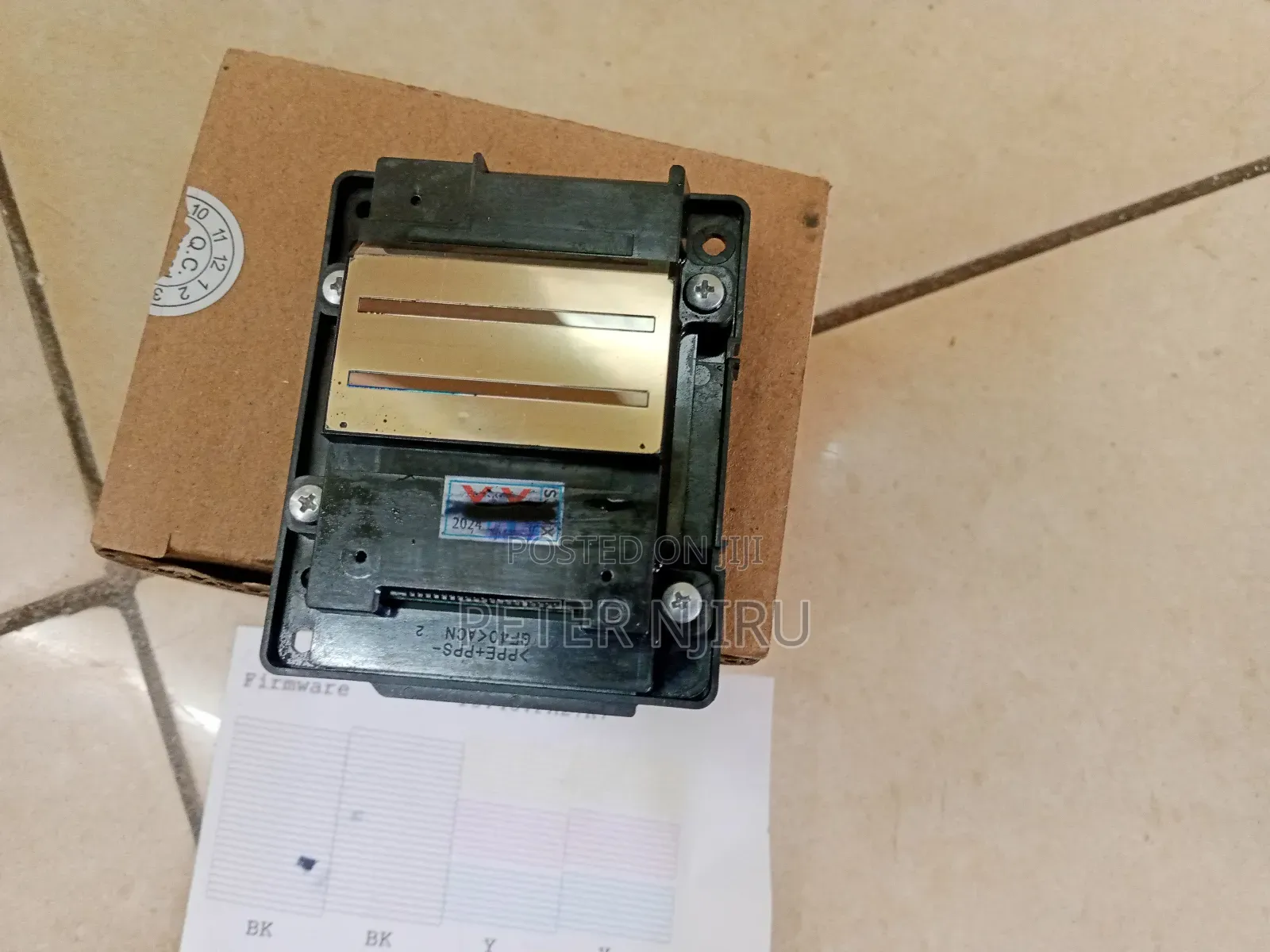 WF 7610 Epson Printheads