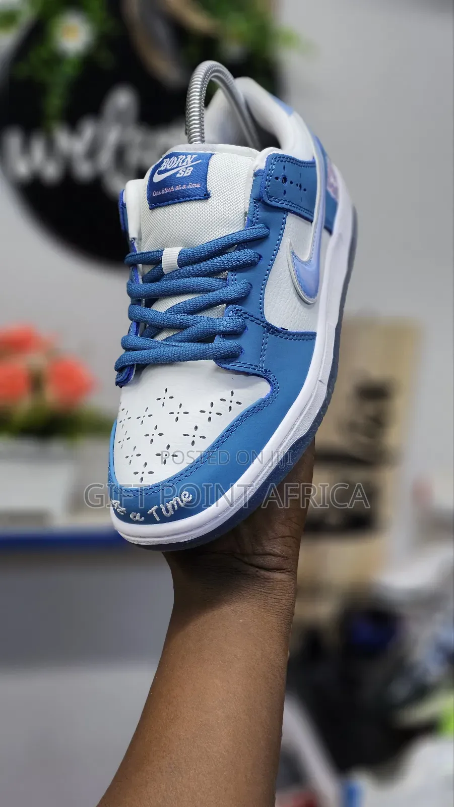 Born Raised 
1st Leather Unisex Sneakers