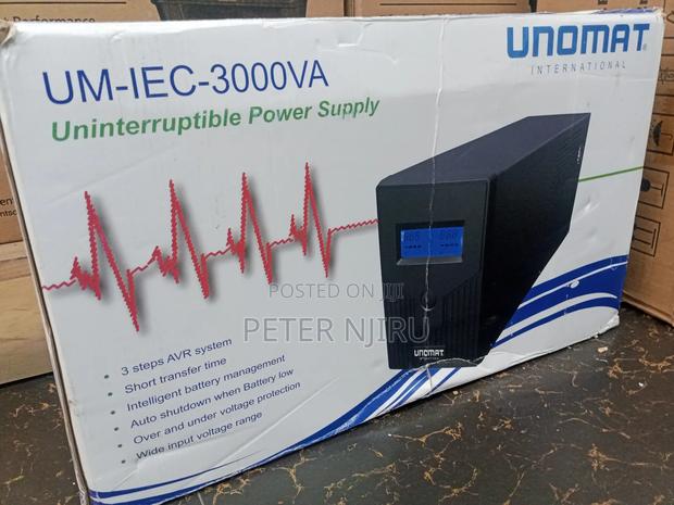Unomat 3000va UPS - main view