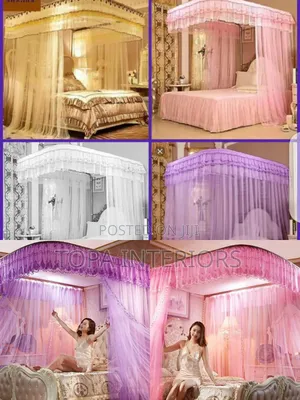 Sliding Rail Two Stand Mesh Mosquito Nets Rail Mosquito Nets