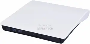 External CD Drive USB 3.0 Portable Slim External DVD Drive,