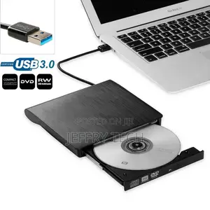 Slim External CD DVD RW Drive USB 3.0 Writer Burner Player B
