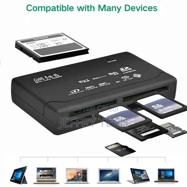 1-4 MEMORY CARD READER Mini 26-in-1 USB 2.0 High Speed for C - thumbnail 2