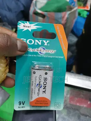 Sony 9V Rechargeable Battery 450mah