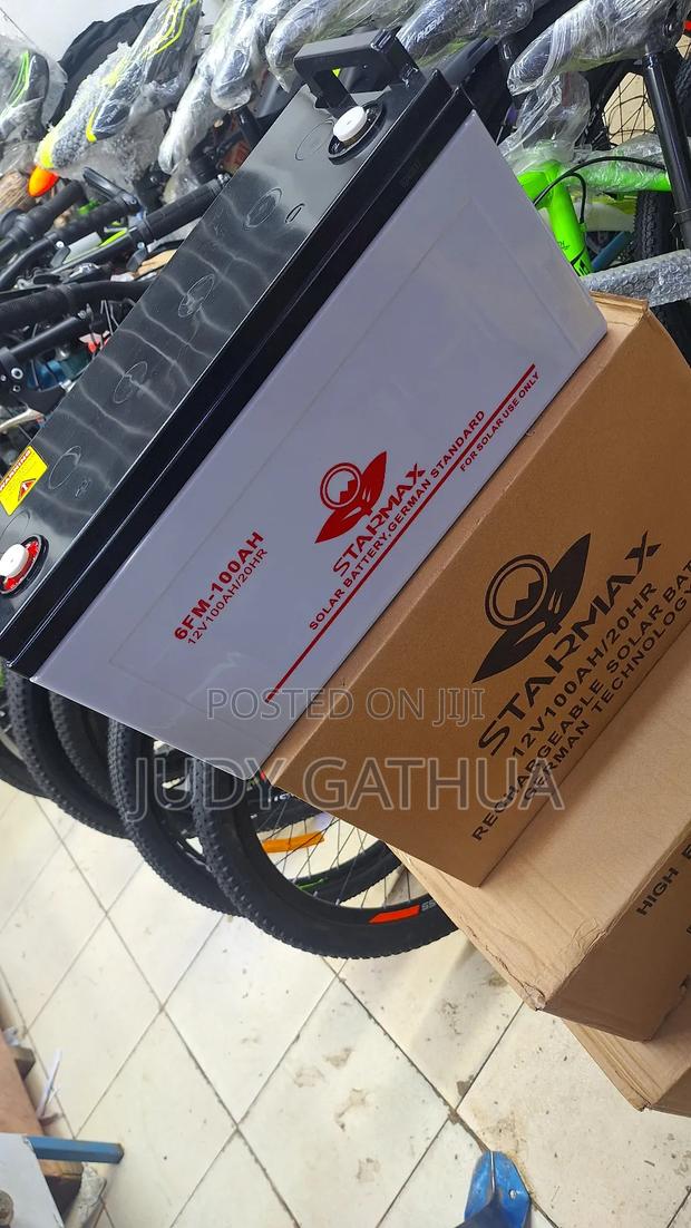 Solar Battery 100ah Dry Cell - main view