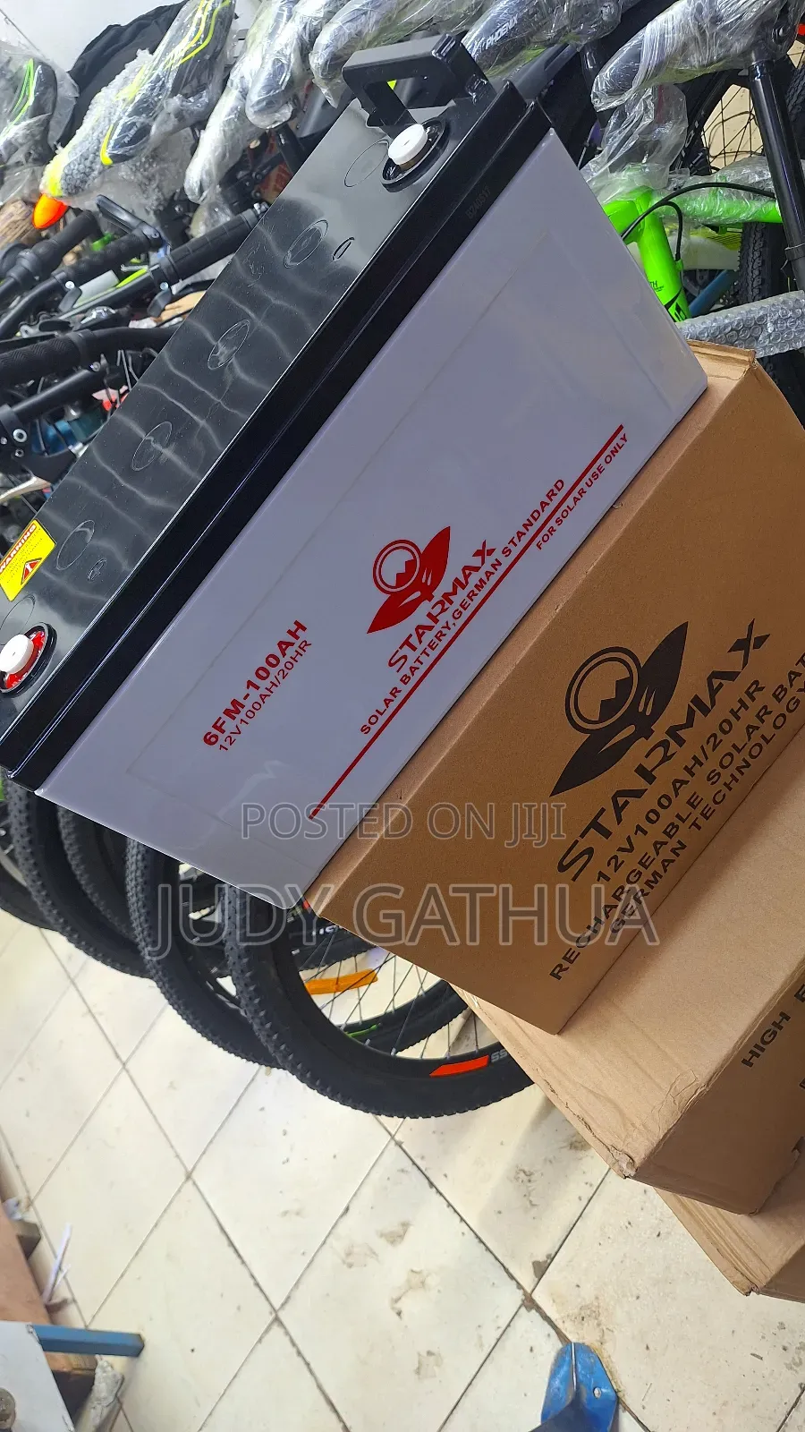Solar Battery 100ah Dry Cell
