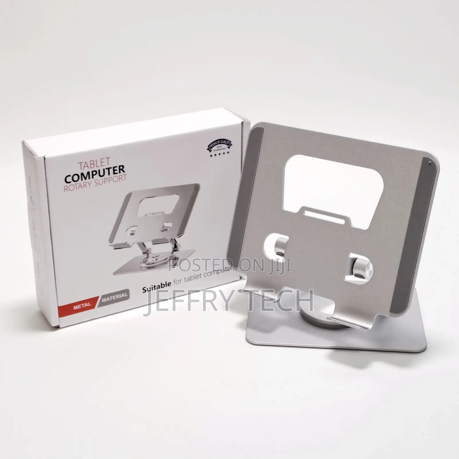 Heavy Duty Metallic Adjustable Tablet Stand