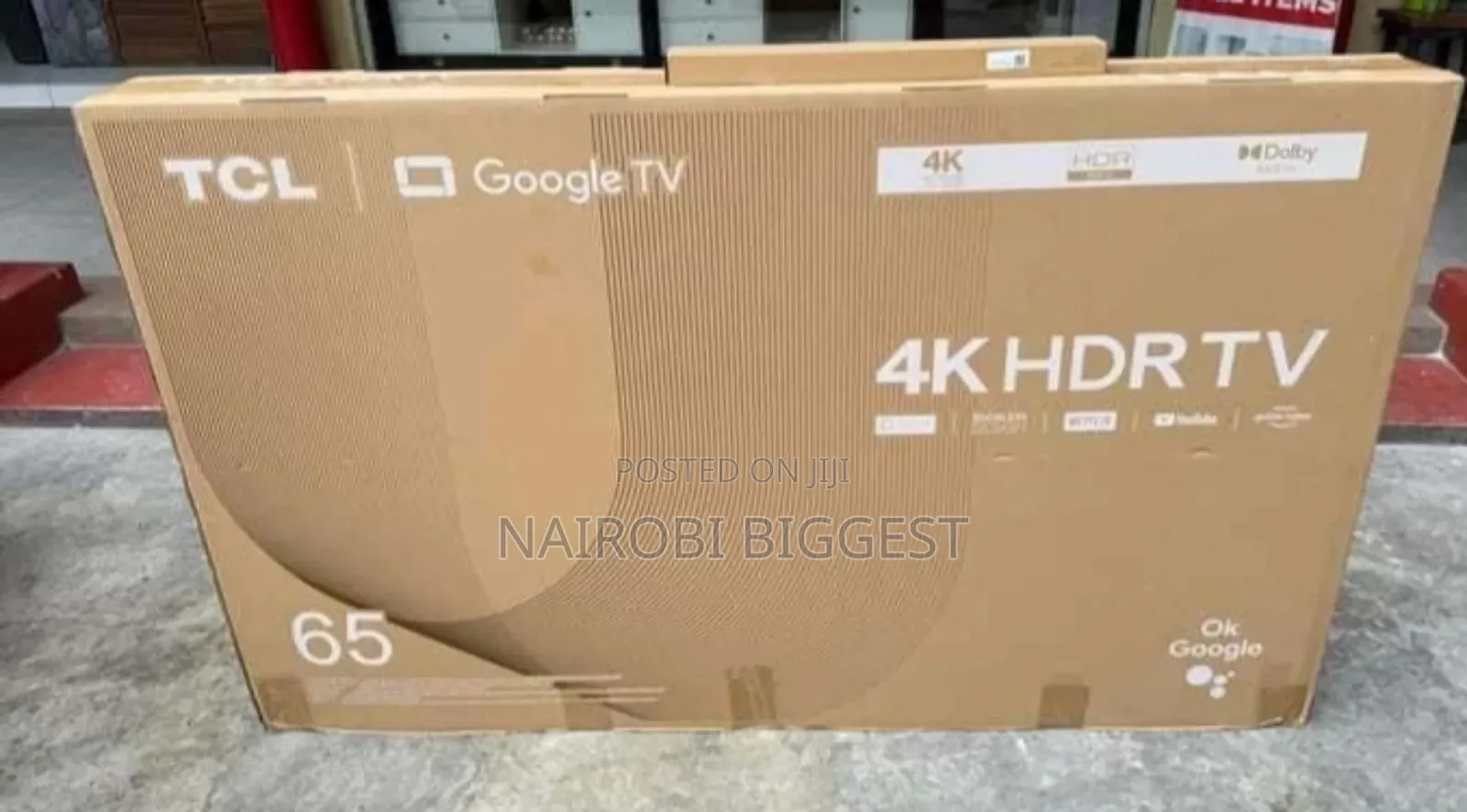 Tcl 65" Frameless Hdrt Best Television