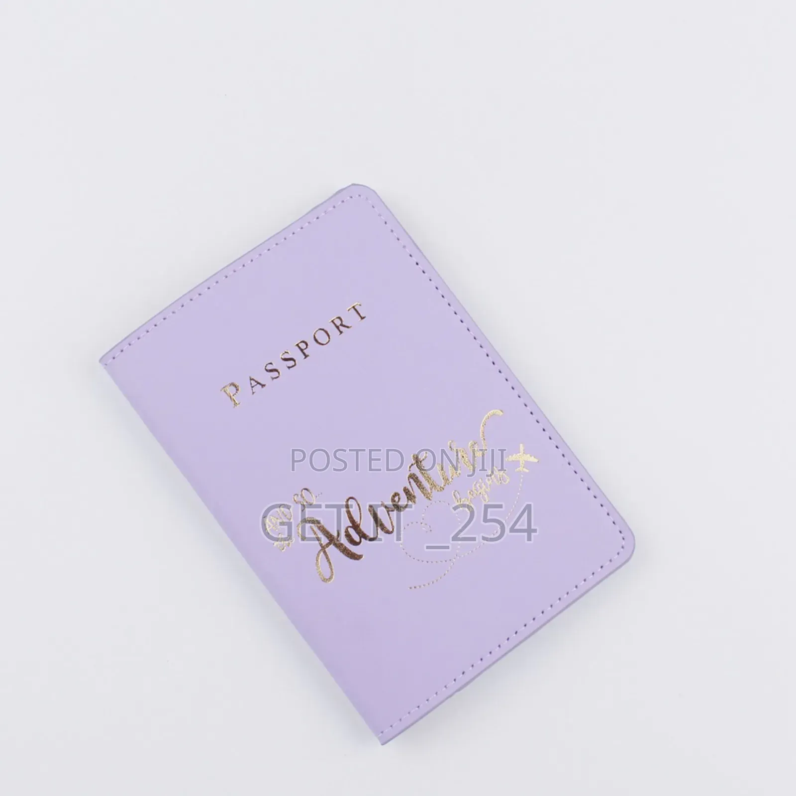 *High Quality Trendy PU Leather Passport Cover/Holder*