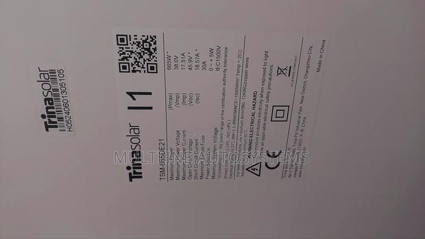 Trina 665 Watts All Weather Solar Panels - main view