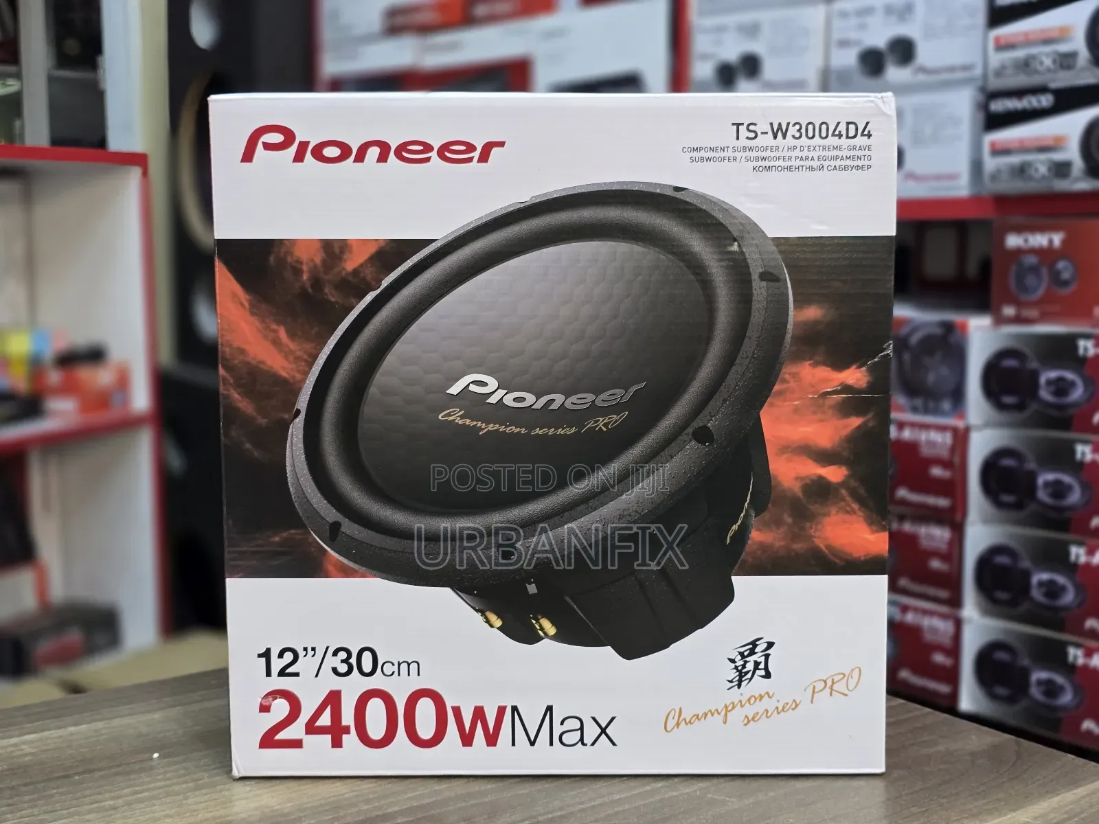 Pioneer 2400watts Ts-W3004d4 Bass Subwoofers on Offer!!