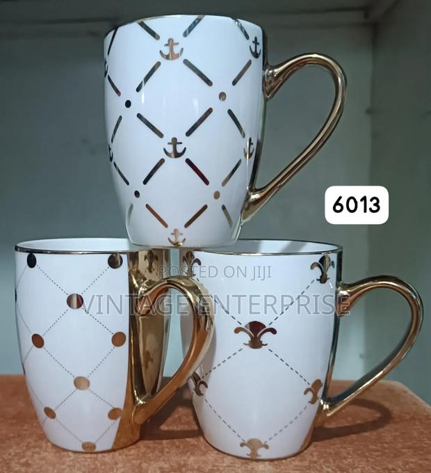 6pcs Golden Mug