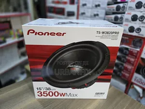 3500watts Pioneer Ts-W3820pro Bass Subwoofer