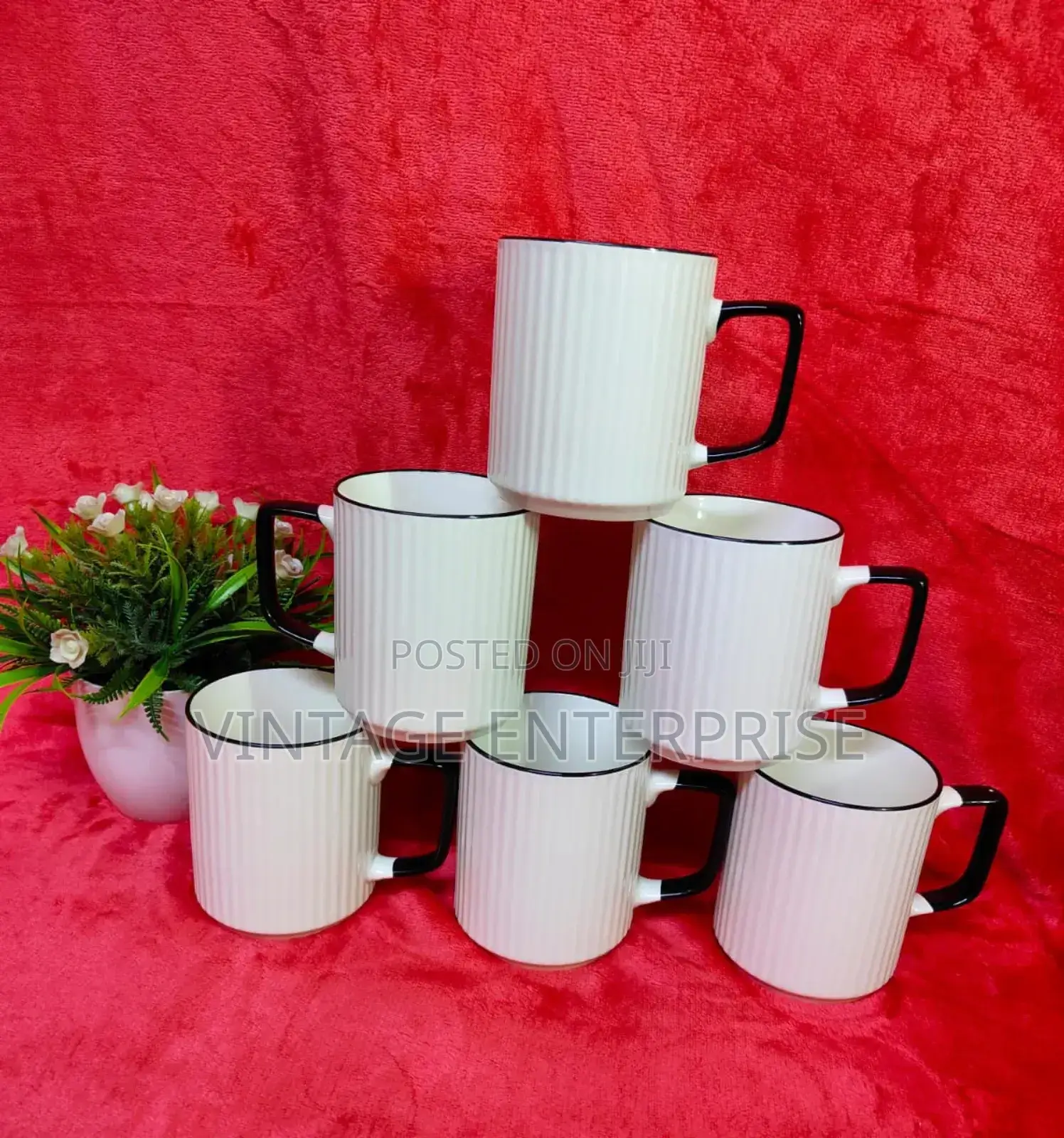 6pcs Japanese Mugs