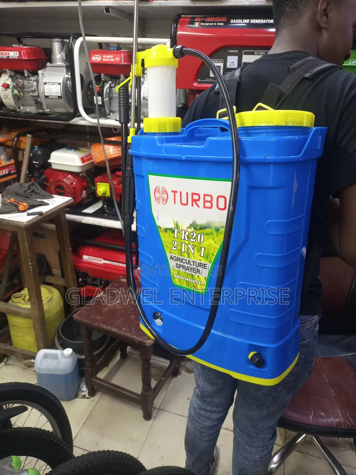 Battery Sprayer Pump