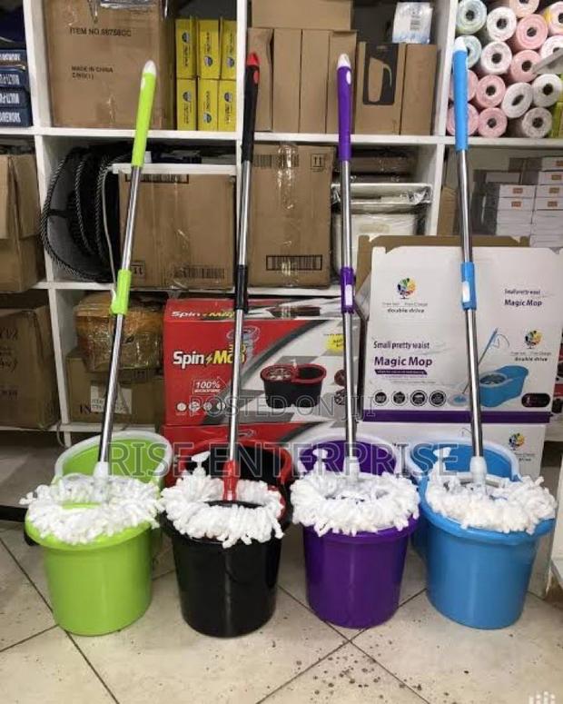 Spin Mop With Bucket - main view
