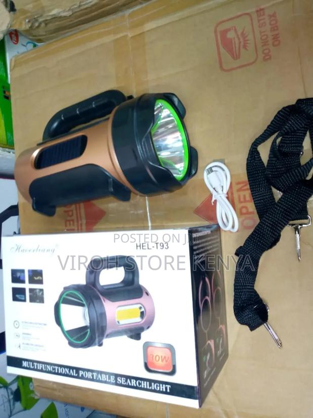 Multifunctional Rechargeable Searchlight Hel T93 Torch - main view