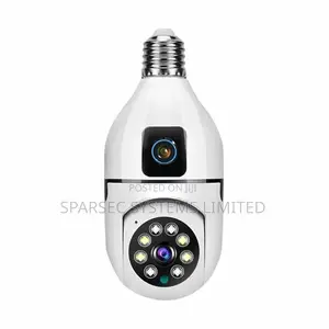 Double Lens PTZ Bulb Wifi Camera – Dptzbw03