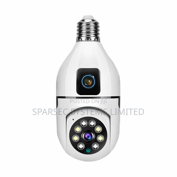 Double Lens PTZ Bulb Wifi Camera – Dptzbw03