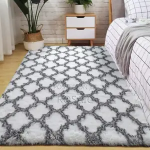 Patched Fluffy Carpet 7 by 10 Comfortable