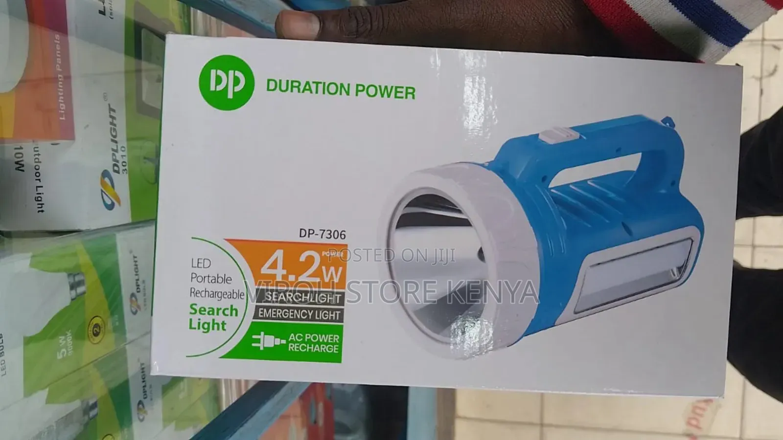 DP Torch 7306 Rechargeable Torch 4.2W