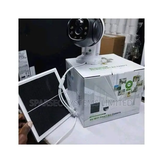 Solar 4g Sim Card CCTV Camera With GSM 1080p V380 Pro App