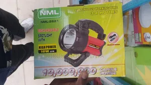 NML 2621 High Power Security Torch 10W Big Flashlight