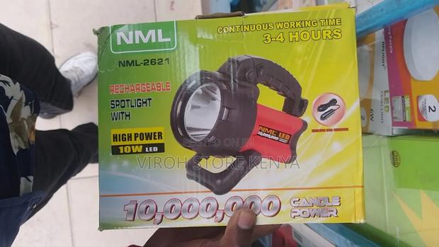 NML 2621 High Power Security Torch 10W Big Flashlight