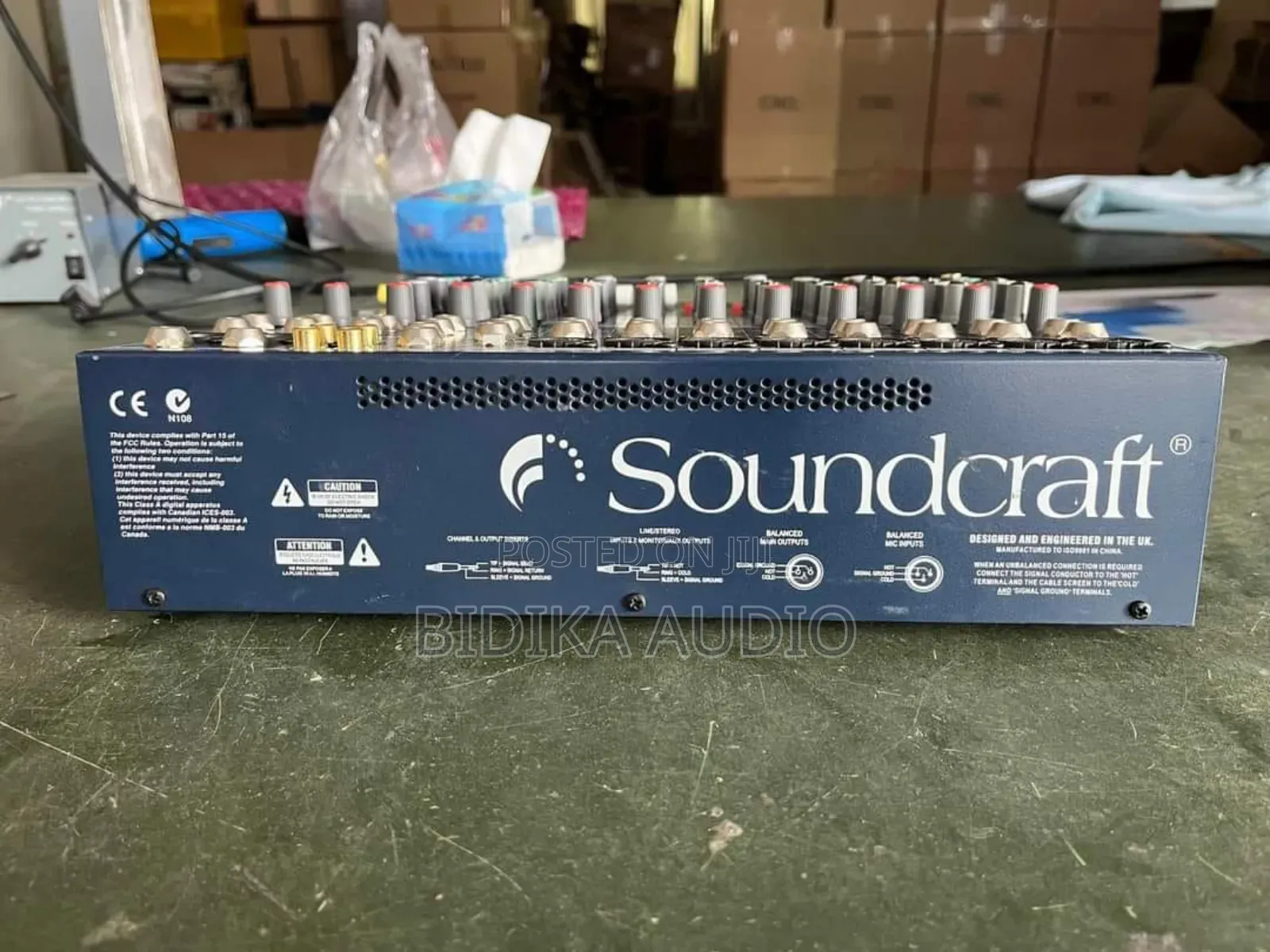 Soundcraft Efx8 Mixer 8ch