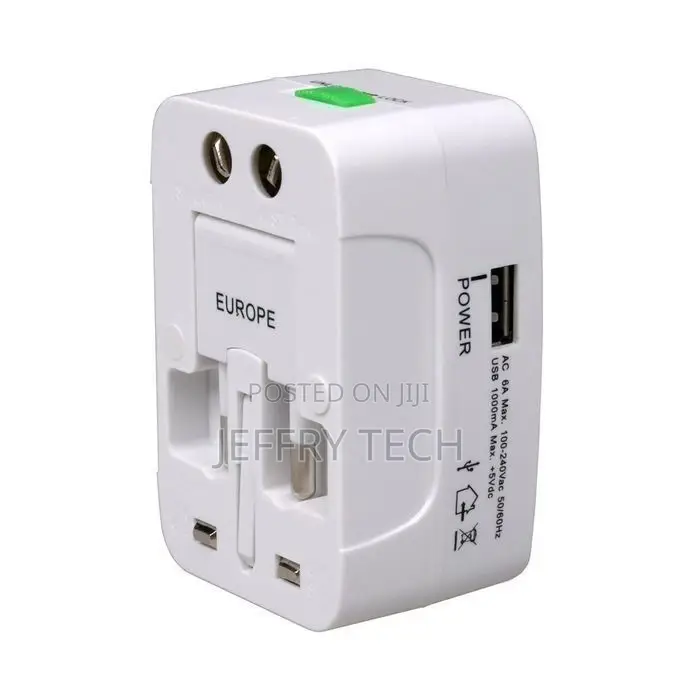 1 USB Charging Port (1A) Surge Protector All in One Universa