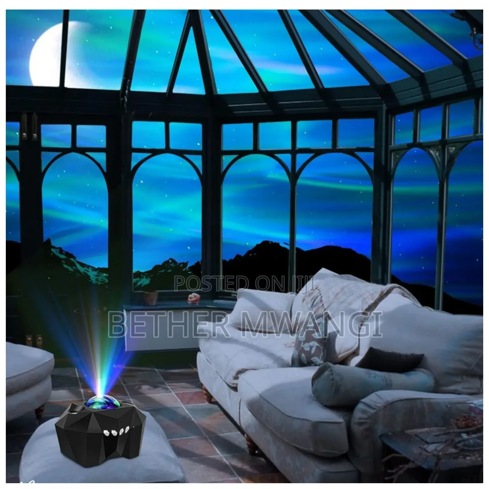 Northern Light Star Lamp With Bluetooth Speaker