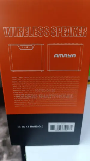 Amaya BD34 Wireless Bluetooth Speaker + 2 Microphone