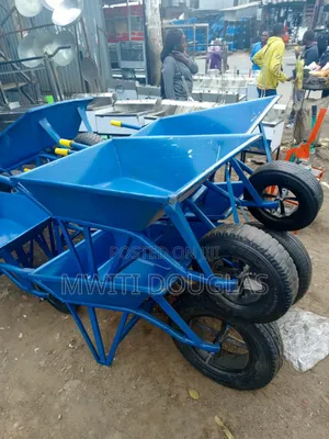New Arrivals Blue Wheelbarrows