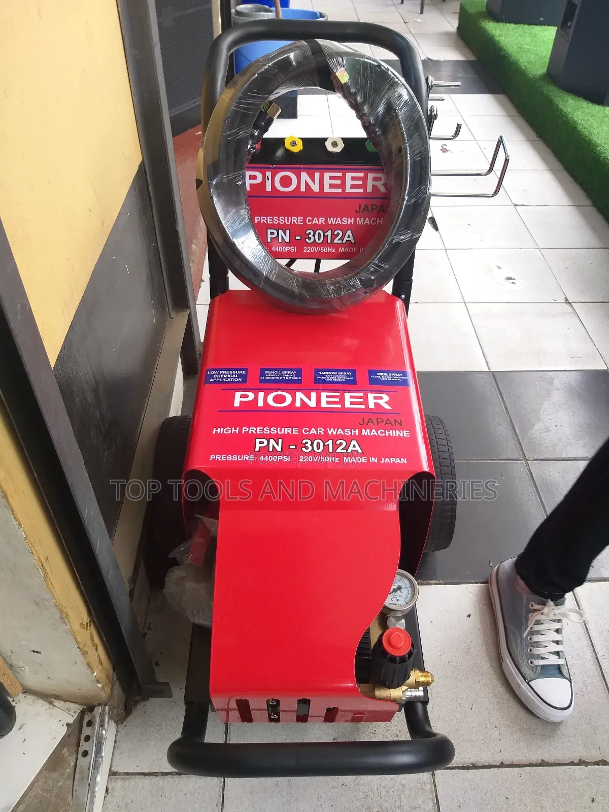 Pioneer 4400 Psi High Pressure Car Wash Machine