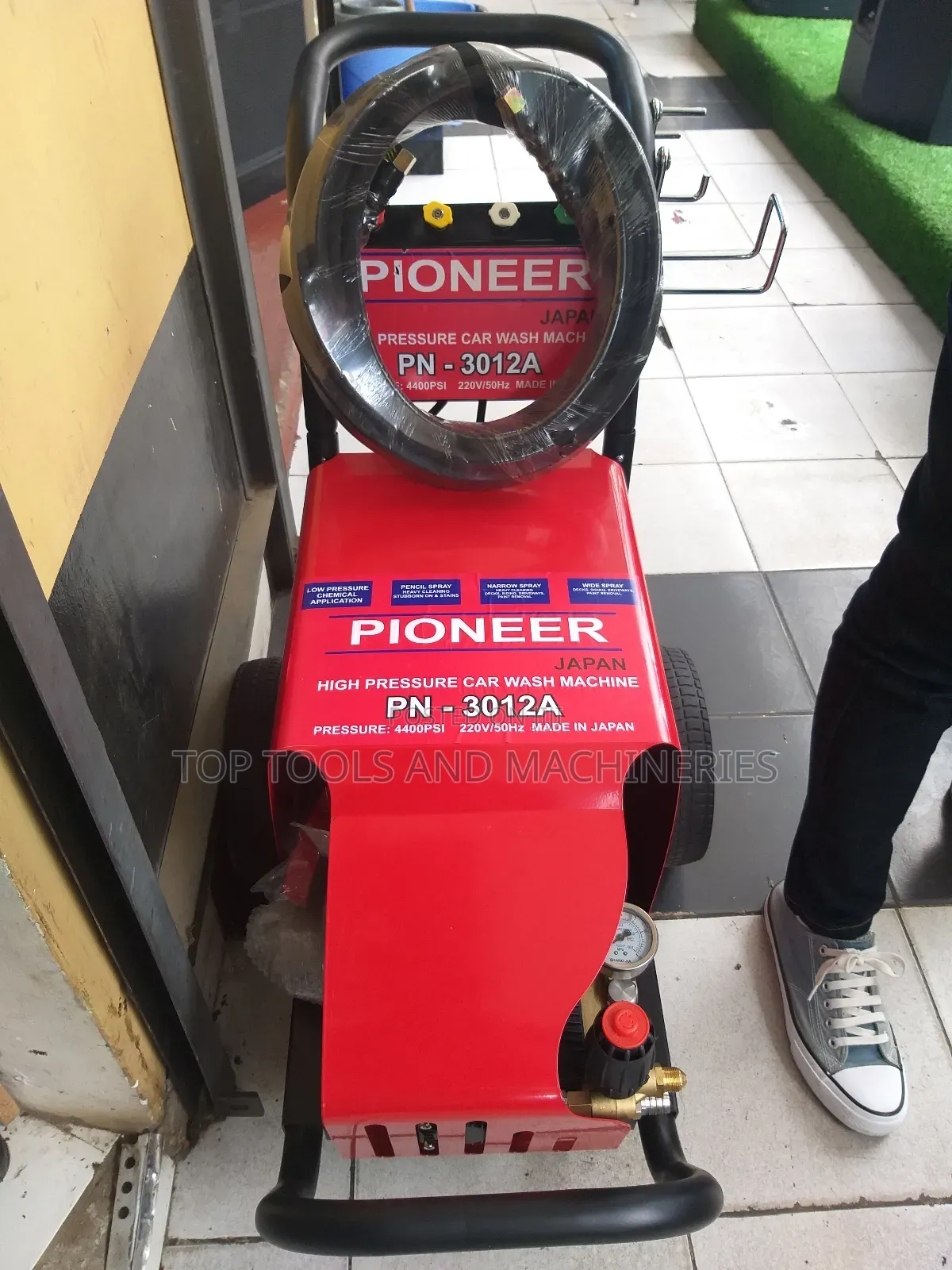 Pioneer 4400 Psi High Pressure Car Wash Machine